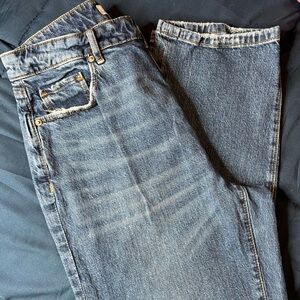 LOFT Relaxed Fit Blue Jeans